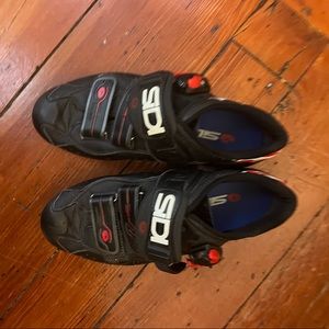 Sidi genius cycling shoes - size 39.5 in very good condition!